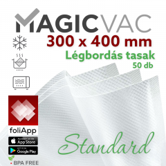 Magic Vac® Standard légbordás vákuumtasak 30 x 40 cm (50db)