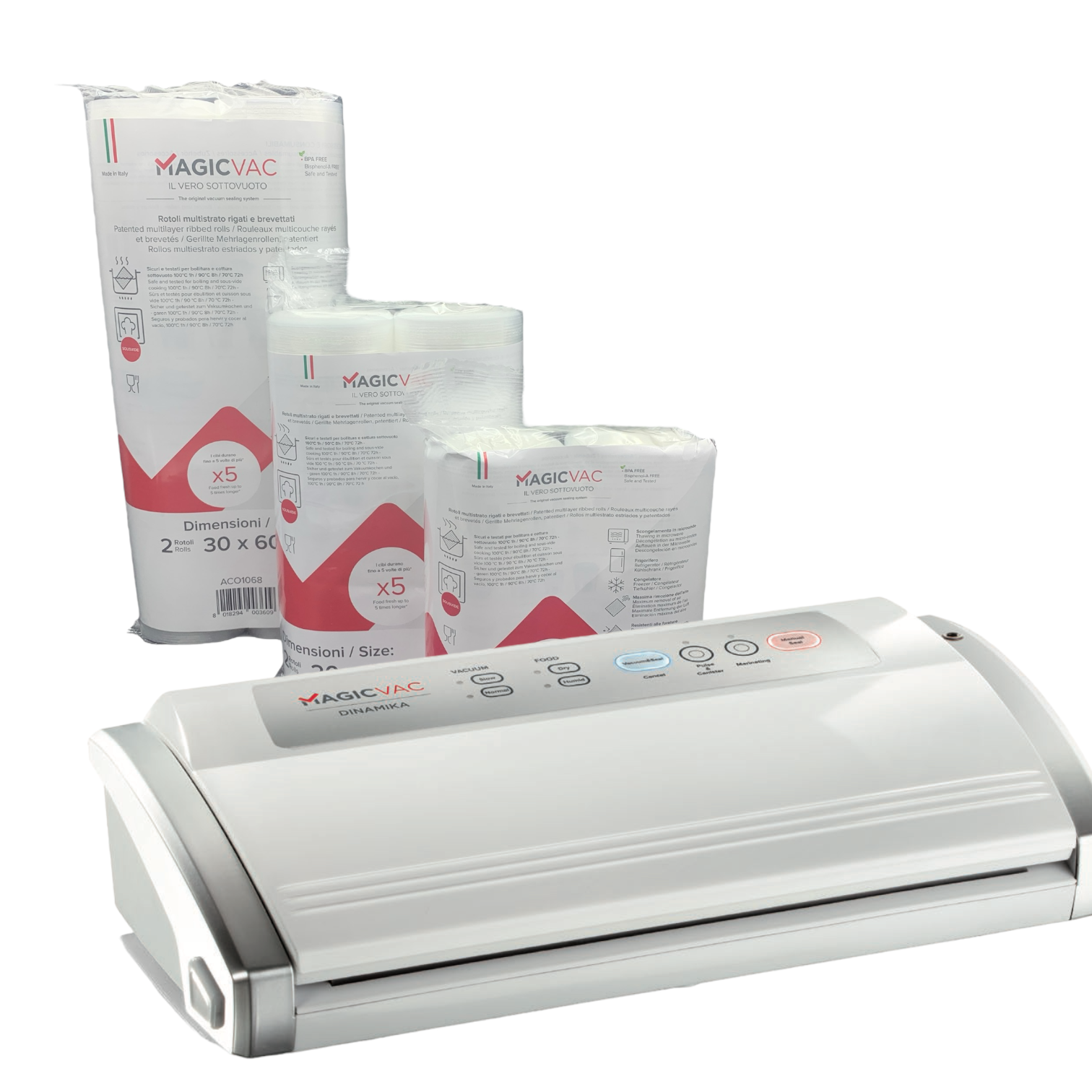 Magic Vac® Dinamika vákuumozó gép - Super Pack csomag