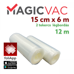 Magic Vac® légbordás vákuumfólia tekercs 15x600 cm