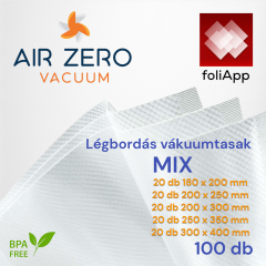 Vákuumtasak légbordás MIX 5 x 20db (100db)