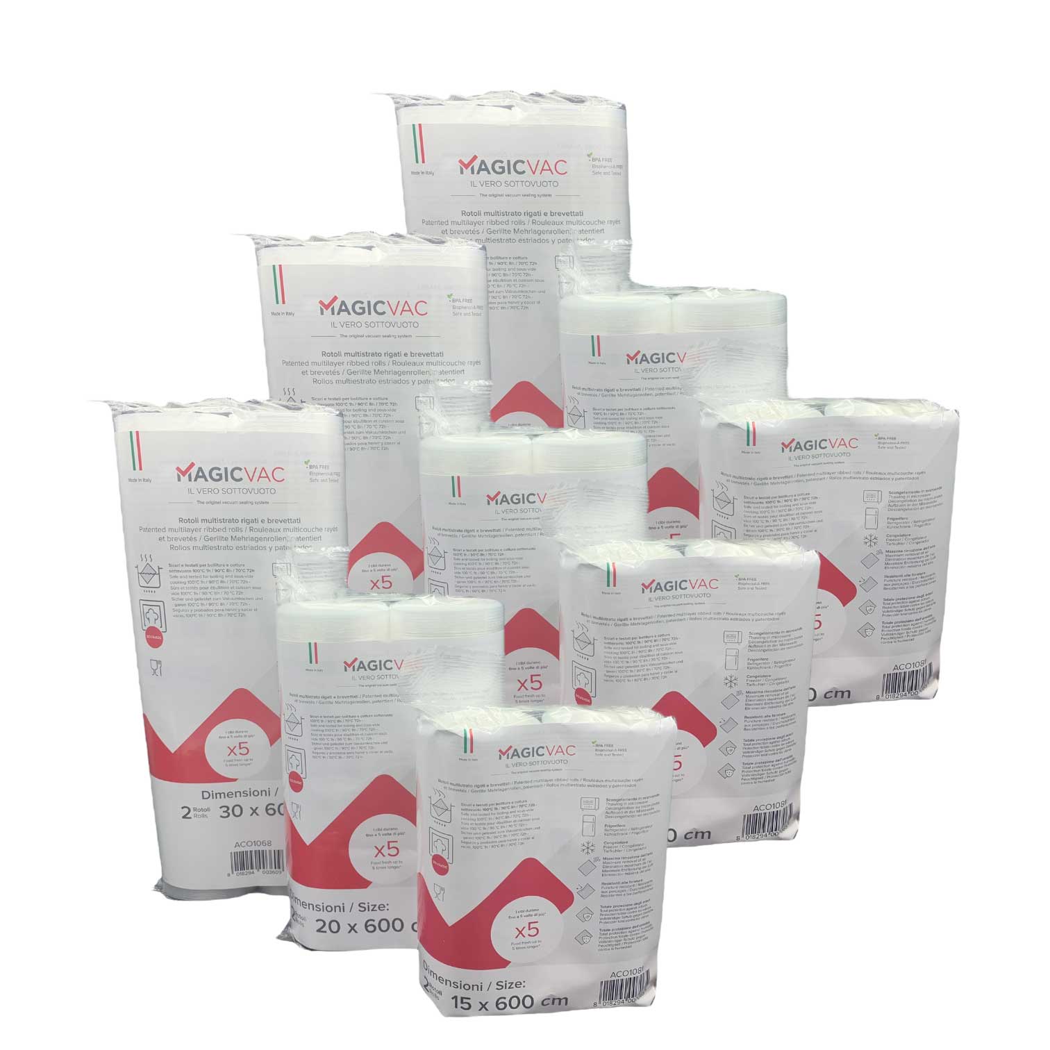 Magic Vac® vákuumfólia Giga Pack (18 tekercs)